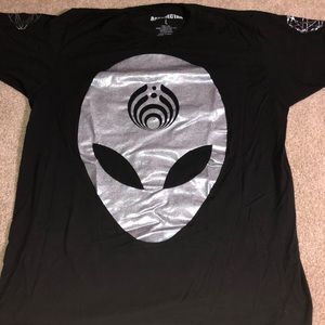 Bassnectar 2017-2018 reflective 808 alien t-shirt